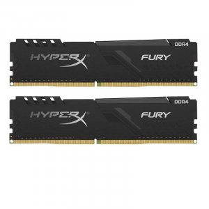 Kingston HyperX FURY 16GB (2x 8GB) DDR4 2666MHz Memory - Black HX426C16FB3K2/16