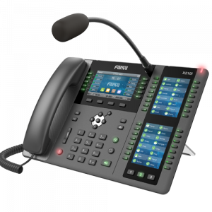 Fanvil X210i Enterprise Ip Phone - Intercom Paging Phone, 4.3' (video) Colour Screen, 20 Lines, 106 X Dss Buttons, Dual Gigabit Nic, Bluetooth