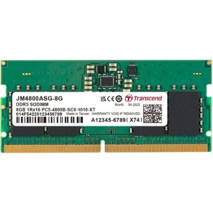 Transcend Jm4800asg-8g 8gb Jm Ddr5 4800 So-dimm 1rx16 1gx16 Cl4