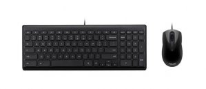 Asus Chrome Layout Wired Keyboard & Mouse Set
