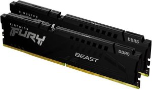 Kingston Fury Beast 64GB (2x32GB) 6000MT/s DDR5 CL36 Desktop Memory Kit KF560C36BBEK2-64