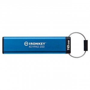 Kingston 16GB IronKey Keypad 200 Encrypted USB Flash Drive IKKP200/16GB