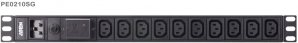 Aten PE0210SG-AT-G 10-port 15a Power Distrubition Unit - Basic Pdu 