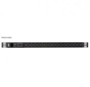 Aten PE0216SG-AT-G 0U 16-port Basic PDU with Surge Protection