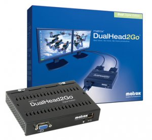Matrox Dualhead2go Digital Edition External Multi-display Adapter