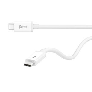 J5create Jtcx02 Thunderbolt 3 Cable 100cm - (usb-c To Usb-c, Up To 20 Gbps, Max 100 Watts/5 Amps)