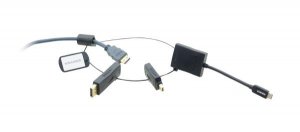 Kramer Ad-ring-6 Included Adapters: Usb Type-c (m) To Hdmi (f) Displayport (m) To Hdmi (f)  Mini Displayport (m) To Hdmi (f)