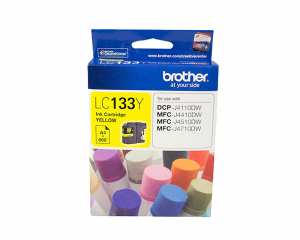 Brother Lc-133y Yellow Ink-mfc-j6520dw/j6720dw/j6920dw And Dcp-j4110dw/mfc-j4410dw/j4510dw/j4710dw And Dcp-j152w/j172w/j552dw/j752dw/mfc-j245/etc.