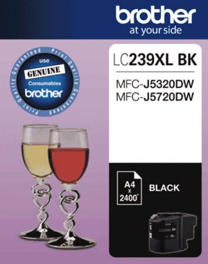 BROTHER Black Ink Cartridge To Suit Mfc-j5320dw/j5720dw - Up To 2400 Pages