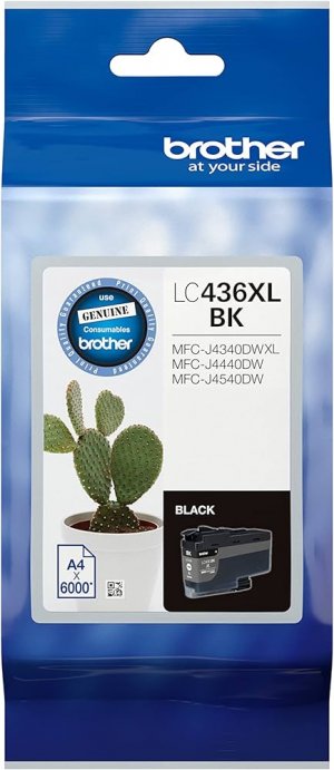 BROTHER Black Ink Cartridge To Suit Mfc-j4540dw/mfc-j4340dw Xl/ Mfc-j4440dw- Up To 6000 Pages