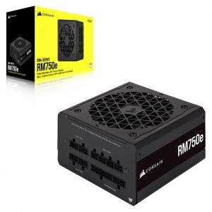 CORSAIR 750W RMe Series RM750e ATX 3.0, 12VHPWR Cable included. Fully Modular 80PLUS Gold ATX Power Supply, PSU