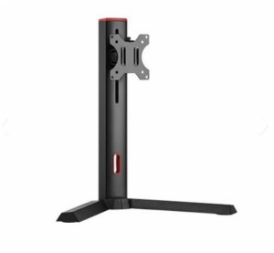 Brateck Single Screen Classic Pro Gaming Monitor Stand Fit Most 17'-32' Monitor Up To 8kg/screen --red Colour Vesa 75x75/100x100 ï¼ˆls)