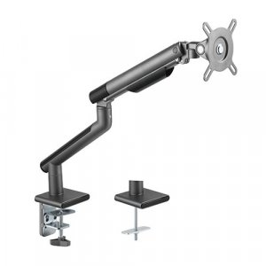 Brateck Ldt49-c012-b Single Monitor Premium Slim Aluminum Spring-assisted Monitor Arm Fix Most 17