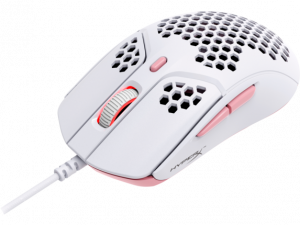 HyperX Pulsefire Haste Gaming Mouse White & Pink