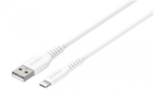 Blupeak Luwh25 2.5m Apple Mfi Certified Lightning To Usb Cable - White (lifetime Warranty)