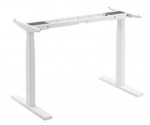 Brateck High Performance 3-stage Dual Motor Sit-stand Desk White M09-23D-W