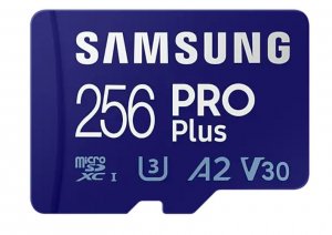Samsung Microsd Pro Plus 256gb W Adapter