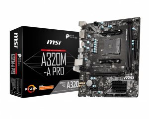 MSI A320M-A PRO AM4 M-ATX Motherboard A320M-A PRO