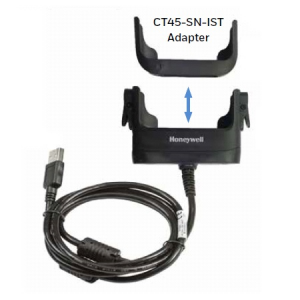 HONEYWELL Ct45 Ct45-sn-cnv And Ct45xp Booted And Non-booed Snap On Adaptor. Provides Tethered Usb Client Connect