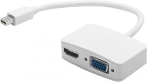 Blupeak Mdhdvgad Mini Displayport Male To Hdmi & Vga Adapter (lifetime Warranty)