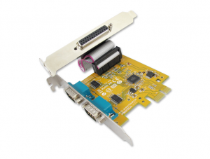 Sunix Mio6479a Pcie 2-port Serial Rs-232 & 1-port Parallel Ieee1284 Card