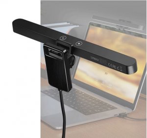 Sansai Other Gl-t133 Laptop Monitor Light Bar 3 Kind Of Color Temperature Ra80 High Color Rendering Magnetic Rotation Structure Usb Powered 2 Touching Key