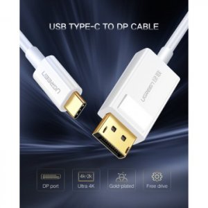 Ugreen 40420 Usb-c To Dp Cable 1.5m