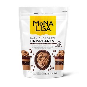 Mona Lisa Dark Chocolate Crispearls 800gram by Callebaut 