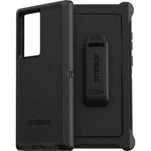 Otterbox Samsung Galaxy S22 Ultra Defender Series Case - Black (77-86364), Wireless Charging Compatible, Multi-layer Defense,holster/kickstand, Drop+