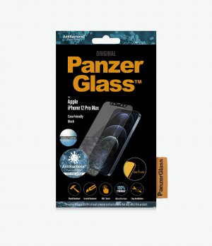 Panzer Glass Iphone 12 Pro Max - Anti-glare (2721)  - Screen Protector - Full Frame Coverage, Rounded Edges, Shock Resistant
