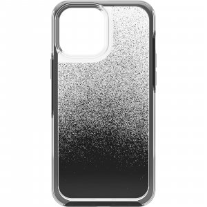 Otterbox Apple  Iphone 13 Pro Max Symmetry Series Clear Antimicrobial Case (77-83507) - Ombre Spray (clear/black) - Clear Case Shows Off Your Device