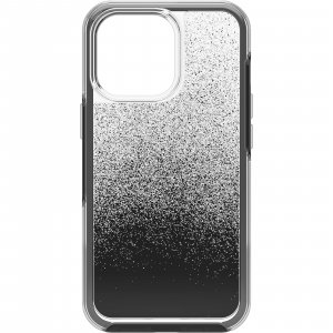 Otterbox Apple  Iphone 13 Pro Symmetry Series Clear Antimicrobial Case -(77-83492)  Ombre Spray (clear/black)