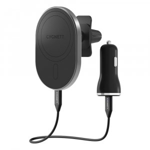 Cygnett Magnetic Car Wireless Charger - Vent - Black