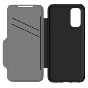 Efm Force Technology Monaco Wallet 5g Case For Samsung Galaxy S20 - Black (efcflsg261bsg), 6m Military Standard Drop Tested, Convenient Card/cash Pockets, Slim Design