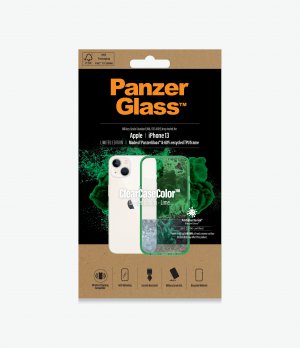 Panzer Glass Silverbullet Case For Iphone 13 - Lime - Slim Fashionable Design, Anti-bacterial, Enhance Protection