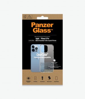 Panzer Glass Clearcaseâ„¢ Iphone 13 Pro - Clearcase (0322),  Slim Fashionable Design, Anti-bacterial, Enhance Protection