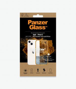 Panzer Glass Clearcasecolor Iphone 13 - Tangerine Limited Edition (0333) Weather Resistant Anti-yellowing