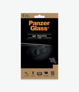 Panzerglass Panzer Glass Privacy + Camslider Screen Protector For Apple Iphone 13 - Black - Full Frame Coverage