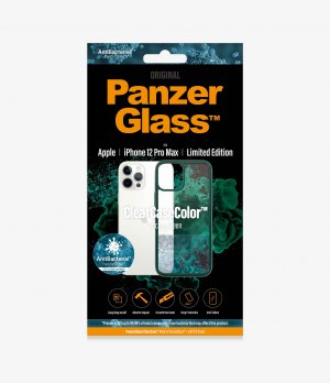 Panzer Glass Clearcasecolorâ„¢apple Iphone 12 Pro Max - Racing Green Limited Edition (0269) Most Powerful Clearcaseâ„¢ Ever