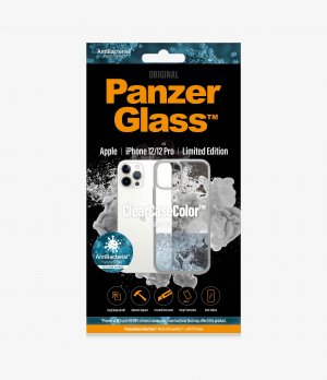 Panzer Glass Clearcasecolorâ„¢apple Iphone 12/12 Pro - Satin Silver Limited Edition (0271) Slim Fashionable Design