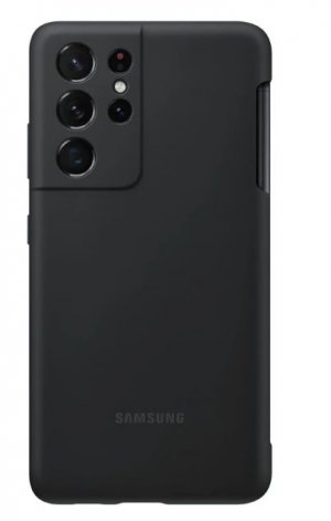 Samsung Galaxy S21+ Silicone Cover Black