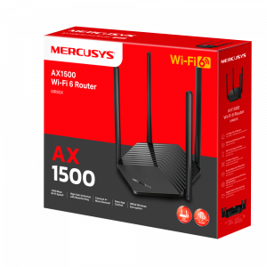 Mercusys Tp-link Mr60x Ax1500 Wifi 6 Router, Up To 1.5gbps, Ofdma, Mu-mimo, Wpa3