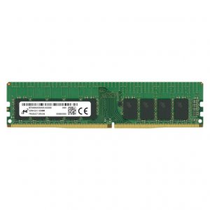 Micron 16GB (1x16GB) DDR4 ECC UDIMM 3200MHz CL22 2Rx8 ECC Unbuffered Server Memory 