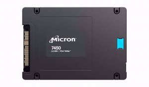 Micron Mtfdkcc3t8tfr-1bc1zabyyr 7450pro 3.84tb U.3 (15mm) Enterprise Ssd, R/w 6800-5300mb/s, 1000k-180k Iops,tbw 7.3pb, Dwpd 1, Mttf 2m Hrs, 5yr Wty