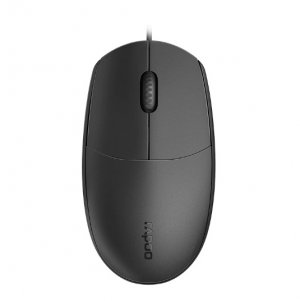 Rapoo N100 Wired Usb Optical 1600dpi Mouse - Black