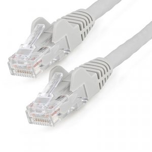 Startech N6lpatch50cmgr 50cm Lszh Cat6 Ethernet Cable - Grey