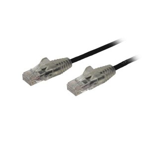 Startech N6pat300cmbks Cable - Black Slim Cat6 Patch Cord 3m