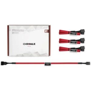 Noctua Na-sec1-red Na-sec1 Chromax.red 30cm 4pin Pwm Power Extension Cables (4 Pack)