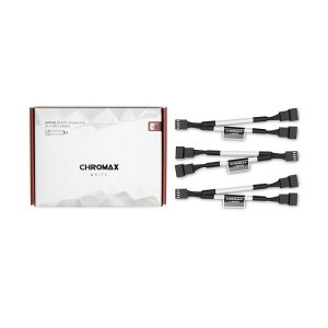 Noctua NA-SYC1 Chromax.White 11cm 4Pin PWM Fan Power Splitter Cables (3 Pack)