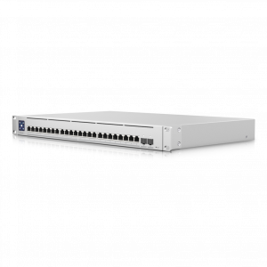 Ubiquiti Switch Enterprise 24-port Switch 24x10gbe Ports, 2x 25g Sfp28 Ports For Uplinks, Managed Layer 3 Switch